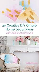 Diy Ombre Home Decor Ideas To Try Diy Ombre Summer Decor Cushion Design