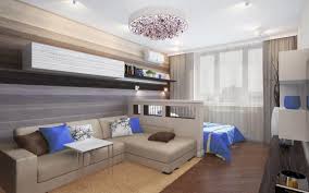 Sie schafft ein gefühl von tiefe und betont das bett als mittelpunkt des raumes. Wie Man Ein Zimmer In Zwei Zonen Teilt Ein Schlafzimmer Und Ein Wohnzimmer Foto