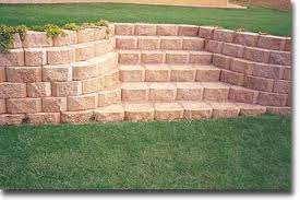 Pin By Mary Beth Hakomaki On Ideas For Pending Projects Landscaping Retaining Walls Diy Landscape Steps Backyard