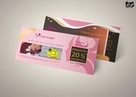 Free Psd Spa Lounge Gift Card Template Gift Card Template Gift Card Design Card Templates Free