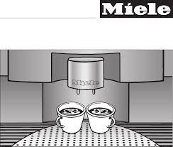 A funnel for ground coffee is provided in case you would like to prepare a different coffee type, e.g. Manual Miele Cva 4060 Page 1 Of 88 English