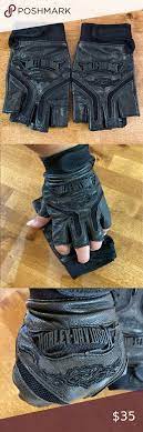 Harley Davidson Fingerless Gloves Clothes Design Fingerless Fashion
