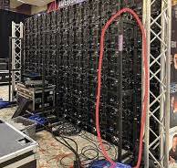 Can anyone identify this LED video wall ground support ...