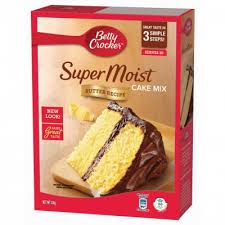 As most of you already know, i like to shop for my ingredients locally if at all possible. Betty Crocker Super Moist Cake Mix Butter Recipe 430g Cold Storage Singapore