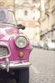 Pretty Pictures Tumblr Pink Old Car Google Search Pink Car Pink Love Photo