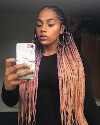 25 Best Black Braided Hairstyles To Copy In 2018 Ghana Braids Hairstyles Natural Hair Styles Hair Styles
