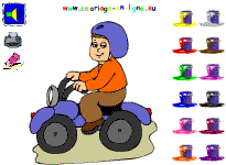 Ces coloriages aux formes rondes et simples sont faciles à colorier même pour les petites mains. Coloriage En Ligne