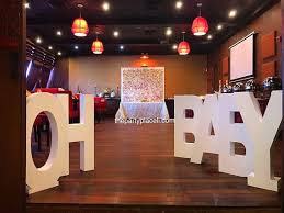 Oh Baby Large Freestanding Foam Letters Baby Shower Decor Foam Letters Styrofoam Letters Party Places