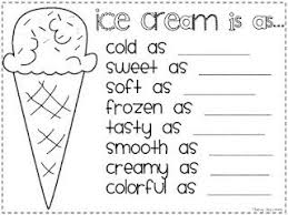 This Is A Great Worksheet To Teach Similies Worksheets Are A Great Idea But Computer Paper Can Get Very Pricey Especia Simile Lesson Teaching Writing Teaching