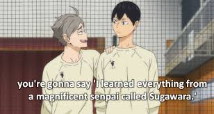 Mar 05, 2021 · from inspirational 'haikyuu' quotes to funny haikyuu quotes, you'll find it all here. Sugawara Senpai Explore Tumblr Posts And Blogs Tumgir