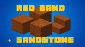 How to create true floating sand 1 place a door on the ground. Minecraft Crafting Recipes Red Sand Sandstone Youtube