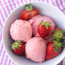 Glace Italienne Au Thermomix Recette En 2020 Recettes De Fraises Recette Glace Recette Glace Fraise