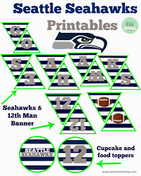 Seattle Seahawks Coloring Page For Kids Seattle Seahawks Party Seattle Seahawks Seahawks Party