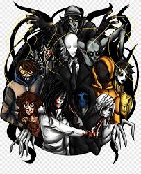 Slenderman Creepypasta Laughing Jack Jeff The Killer Cartucho Comics Manga Png Pngegg