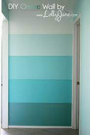 Ombre Accent Wall Paint Your Own Ombre Light To Dark Shades Focal Wall Full Diy Tutorial Here Lollyjane Com Bemalte Wande Akzentwand Ideen Wandgestaltung