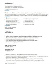 Resume formats for every stream namely computer science, it, electrical, electronics, mechanical, bca, mca, bsc and more with high impact content. Free 7 Sample Account Executive Resume Templates In Ms Word