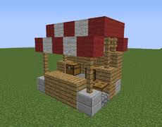 Hello everybody, and welcome to back, today i have another minecraft tutorial how to build a medieval market stall. Medieval Market Stall 2 Minecraft Designs Minecraft Blueprints Minecraft