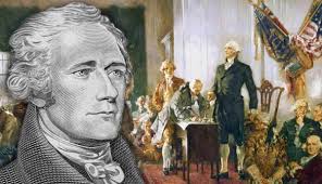 Alexander General Washington In Hamilton First Meeting Of George Washington  1732 To 1799 With Alexander