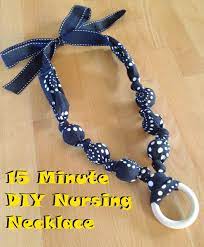 Traxel Time 15 Minute Diy Nursing Necklace Nursing Necklace Diy Diy Nursing Nursing Necklace