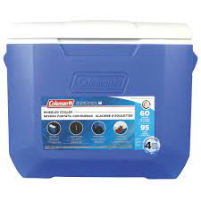 (113.4 kg) so you can at all times have a spot to sit down and rest. 60 Quart Performance Wheeled Cooler Coleman