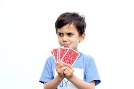 The first player to successfully get three xs or os in a line (vertical, horizontal, or diagonal) wins. 40 Card Games For Kids