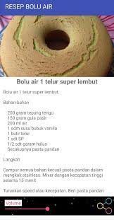 Cara membuat bolu air panggang, cara membuat bolu air kukus, cara membuat bolu air oven semuanya bisa memakai resep bolu air ini baik itu di panggang, kukus atau oven. Resep Bolu Air For Android Apk Download