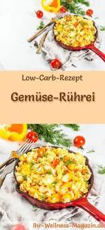 Vegetarisches Gemuse Ruhrei Gesundes Low Carb Rezept Furs Fruhstuck Rezepte Kohlenhydratarme Rezepte Low Carb Rezepte