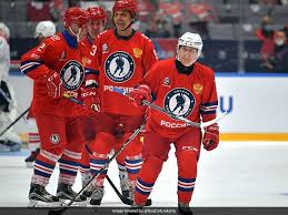 The object is to propel a vulcanized rubber disk, the puck, past a goal line and into a net guarded by a goaltender, or goalie. Vladimir Putin Scores 8 Goals In Ice Hockey Gala Match Watch Other Sports News