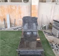 Orion Visac Blue Granite Headstone from China - StoneContact.com
