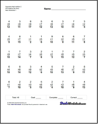 Addition Worksheets For Spaceship Math Addition Z All Problems No Zero Basic Math Worksheets Multiplication Worksheets Math Worksheets