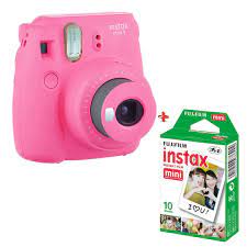 Fujifilm instax mini 9 (say cheese bundle, white) 600019005. Buy Fujifilm Camera Instax Mini 9 Pink Single Pack Film Online Shop Electronics Appliances On Carrefour Uae