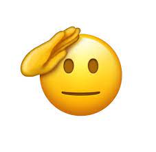 Browse emoji categories such as thinking, anime, meme. Oder Ein Salutierendes Emoji