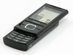 NOKIA 6500 Slide negru complet original ...