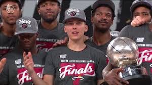 Maybe you would like to learn more about one of these? Miami Heat Trophy Presentation Ceremony 2020 Nba Eastern Conference Champions Youtube