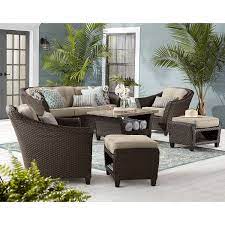 Member S Mark Agio Toronto 6 Piece Patio Deep Seating Set With Sunbrella Fabric Sam S Club Deep Seating Patio Furniture Sets Outdoor Seating Set