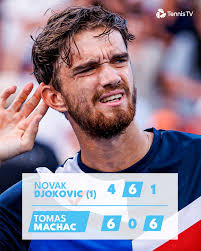 🚨 MACHAC MANIA 🚨 Tomas Machac defeats World No.1 Novak Djokovic for his  first ever ATP Tour Final!
