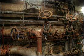 The Old Pipes By Chribba On Deviantart Old Things Industrial Photography Water House