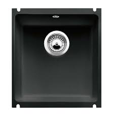 Sep 25, 2020 · to clean a black sink, start by mixing equal parts water and distilled white vinegar in a spray bottle, and spraying the solution on any soap scum and food particles. Blanco Subline 375 U Black Ceramic Sink Kitchen Sinks Taps
