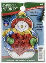 You can shop our plastic canvas patterns to create unique home every plastic canvas pattern in pdf format has detailed instructions, diagrams and general guidelines. Design Works Snowman Christmas Ornament Plastic Canvas Kit 565 123stitch