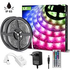 Le Led Strip 10m Streifen Ip65 Wasserdicht Lichterkette Rgb Band Led Leiste Selbstklebende Lichtleiste Flexibel Led Bander Li In 2020 Lichtleiste Led Streifen Led Band