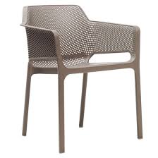 Pvc stapelstuhl für garten und terrasse 2 farben verfügbar. Nardi Net Stapelsessel Kunststoff Taupe Garten Und Freizeit
