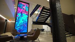 Flooring renovation options in nyc. Newmark Knight Frank Lobby Installation Content Powered By Signagelive