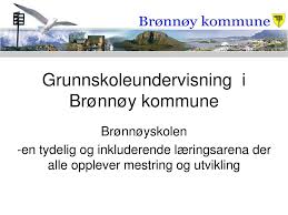 Som innlogget bruker får du mulighet til å lagre utkast av skjema underveis i utfyllingen, og du får oversikt over alle lagrede utkast. Ppt Grunnskoleundervisning I Bronnoy Kommune Powerpoint Presentation Id 5556582