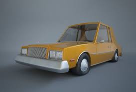 Cartoon Car Buick 3d Model Cgtrader Car Cartoon Car 3d Model Car