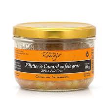 Sarl Ramajo Foie Gras Rillettes De Canard Au Foie Gras 20 En 2020 Rillettes Rillettes De Canard Crepes Au Yaourt