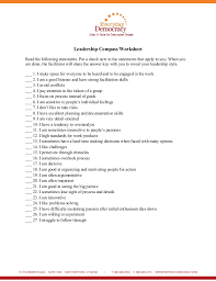 This worksheet is based on the spotlight 'leadership styles'. Leadership Compass Activity