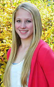 Grateful: Emily Schmidt says she learned what matters most from her parents 