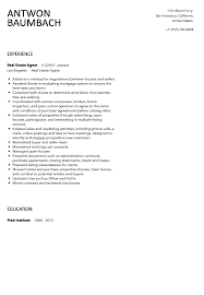In order to pass the initial stage of the hiring process, you need to present an impressive realtor skills list. Real Estate Agent Resume Sample Velvet Jobs