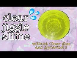 No Glue Glycerin Slime!! How To Make Slime With Glycerin And Flour Without  Glue Or Borax - Youtube