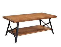 Buy from the trusted metal table legs source. Gracie Oaks 43 Metal Legs Rustic Coffee Table Solid Wood Tabletop Wayfair